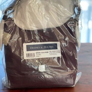 Dooney & Bourke Gracie Plum Wine NWT